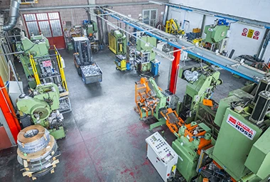 Stampaggio per tranciatura